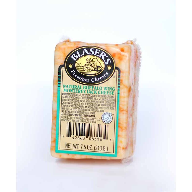 BLASERS: Buffalo Wing Monterey Jack Cheese, 7.5 oz - #tag1# - #tag2#