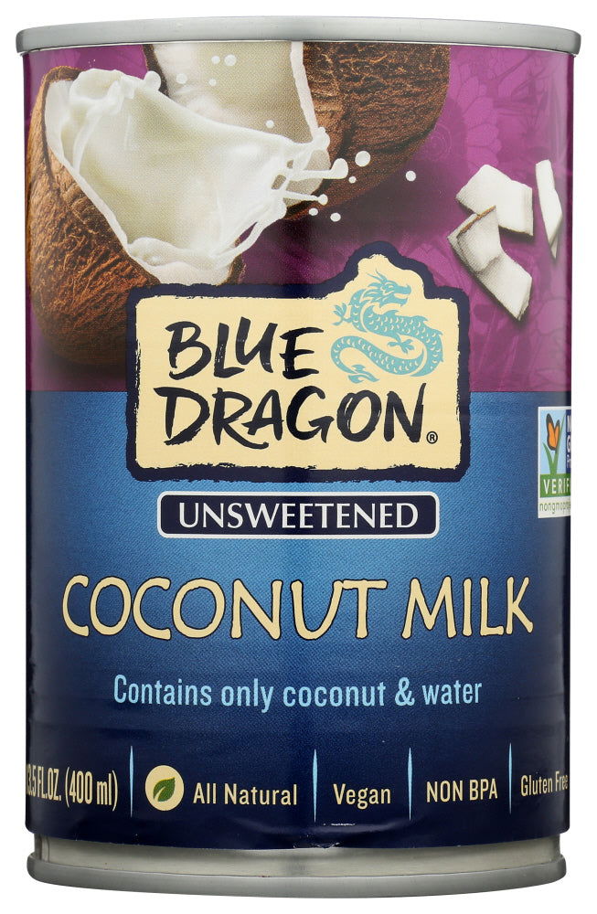 BLUE DRAGON: Unsweetened Coconut Milk, 13.5 oz - #tag1# - #tag2#