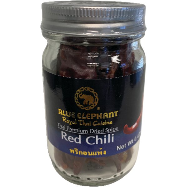 BLUE ELEPHANT ROYAL THAI CUISINE: Chili Red Dried, 12 gm - #tag1# - #tag2#