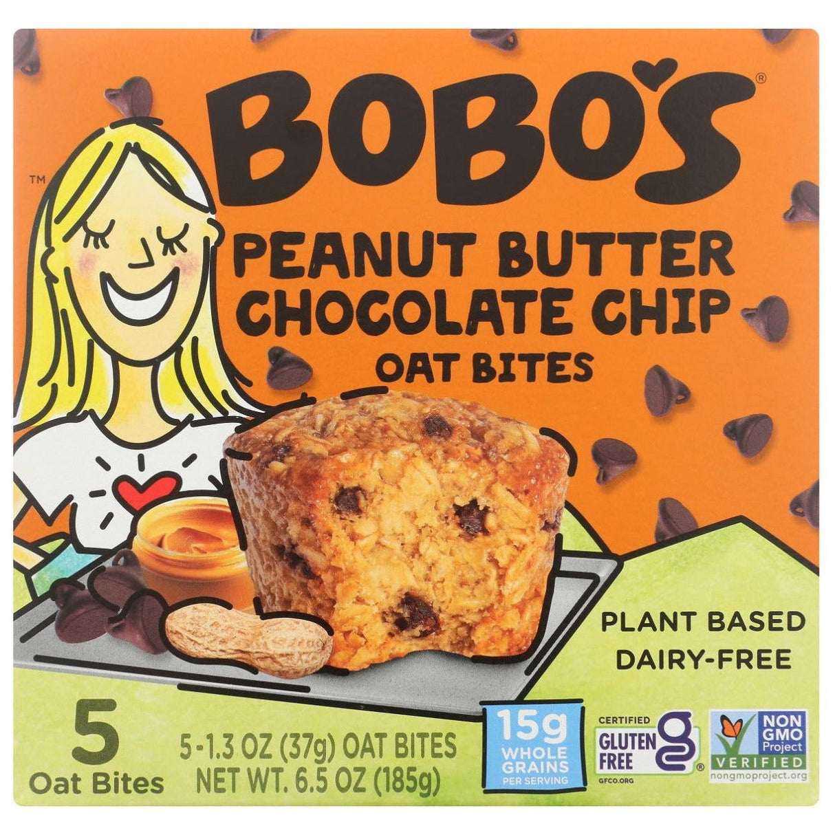 BOBOS OAT BARS: Peanut Butter Chocolate Chip Oat Bites, 6.5 oz - Sunshine Co Op. - #tag1# - #tag2# - #tag3# - #tag4#