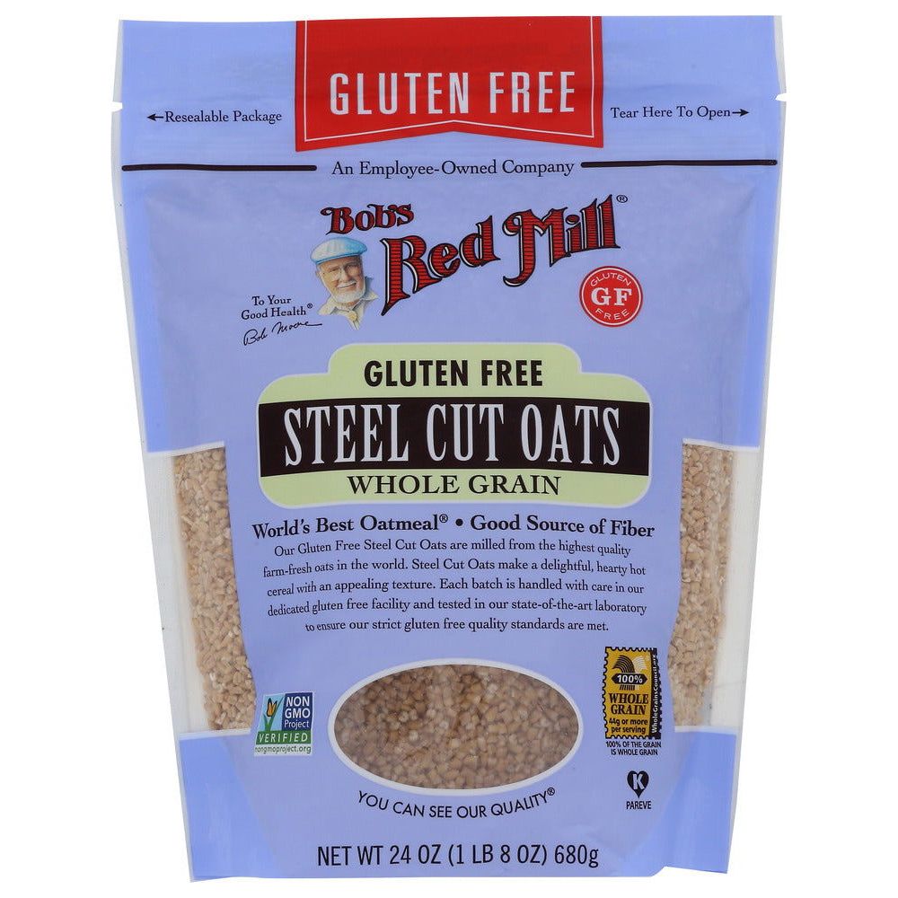 BOBS RED MILL: Gluten Free Steel Cut Oats, 24 oz - Sunshine Co Op. - #tag1# - #tag2# - #tag3# - #tag4#