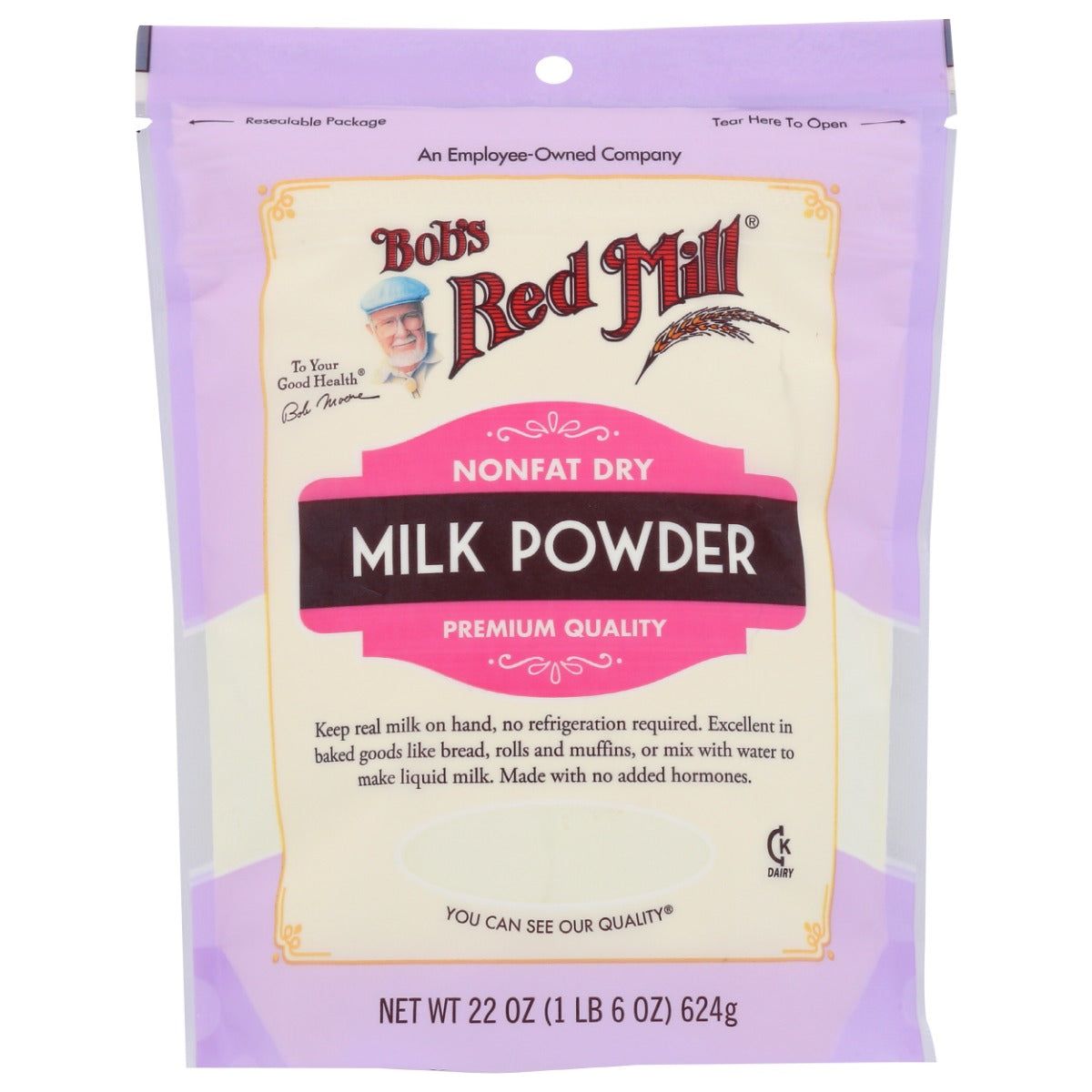 BOB'S RED MILL: Non-Fat Dry Milk Powder, 22 oz - #tag1# - #tag2#