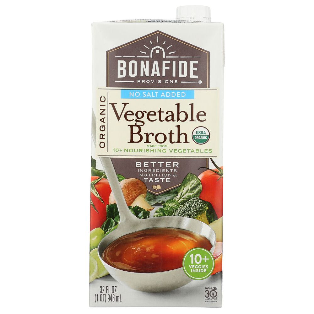 BONAFIDE: Broth Vegetable Nsa Og, 32 fo - #tag1# - #tag2#
