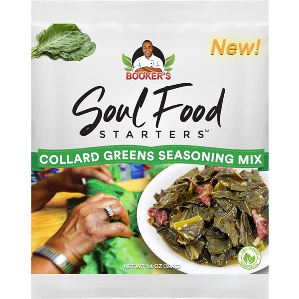 BOOKERS SOUL FOOD STARTERS: Collard Green Seas Mix, 1.4 oz - #tag1# - #tag2#