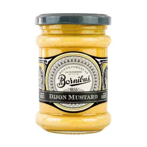 BORNIBUS: Dijon Mustard, 8.82 oz - #tag1# - #tag2#