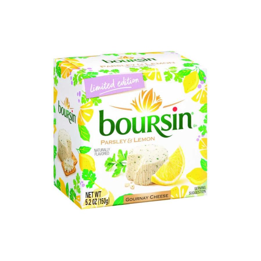 BOURSIN: Parsley Lemon Gournay Cheese, 5.2 oz - #tag1# - #tag2#