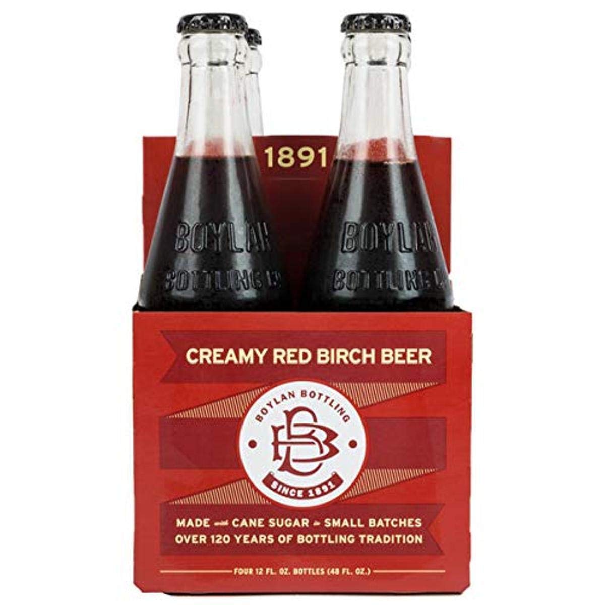 BOYLAN: Soda Birch Beer Crmy Red 4Pk, 48 fo - #tag1# - #tag2#