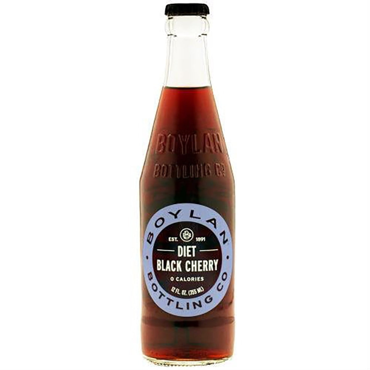 BOYLAN: Soda Diet Black Cherry, 12 oz - #tag1# - #tag2#
