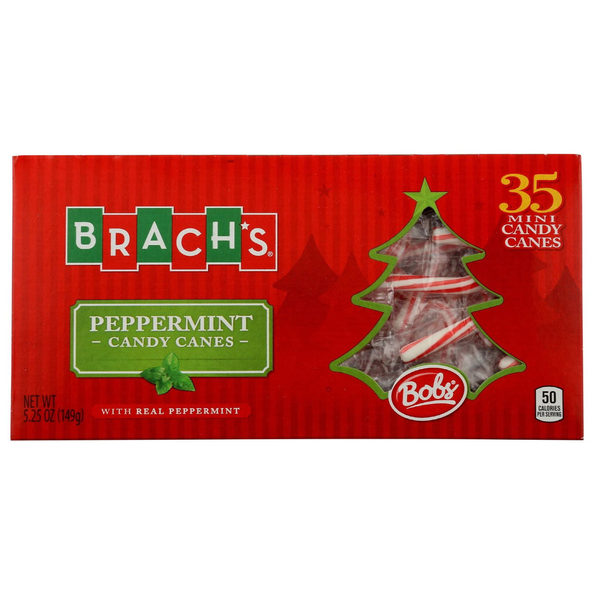 BRACHS: Peppermint Mini Candy Canes, 5.25 oz - #tag1# - #tag2#
