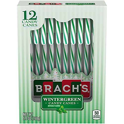 BRACHS: Wintergreen Candy Canes, 5.3 oz - #tag1# - #tag2#