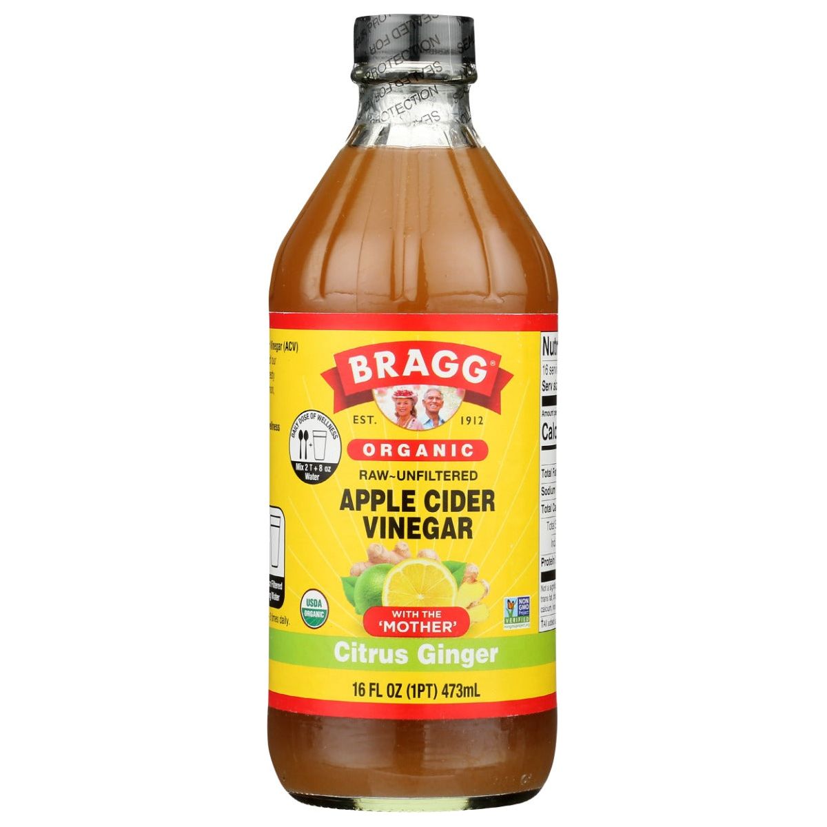 BRAGG: ACV Blends Citrus Ginger, 16 oz - #tag1# - #tag2#
