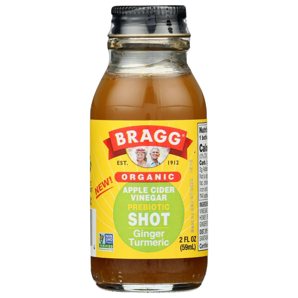 BRAGG: Apple Cider Vinegar Ginger Turmeric, 2 oz - #tag1# - #tag2#