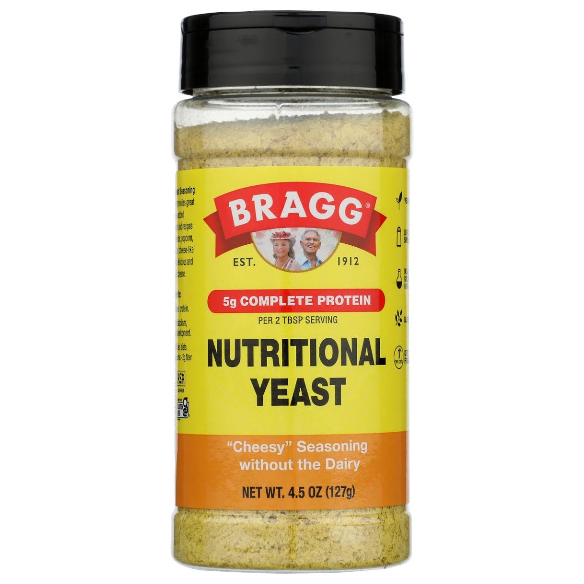 BRAGG: Nutritional Yeast Seasoning, 4.5 oz - #tag1# - #tag2#