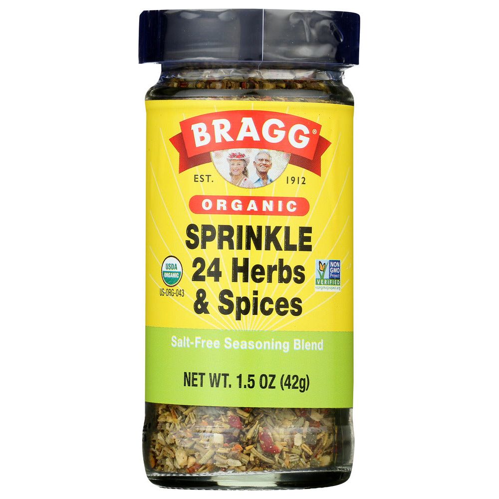 BRAGG: Organic Sprinkle 24 Herbs and Spices Seasoning, 1.5 oz - #tag1# - #tag2#