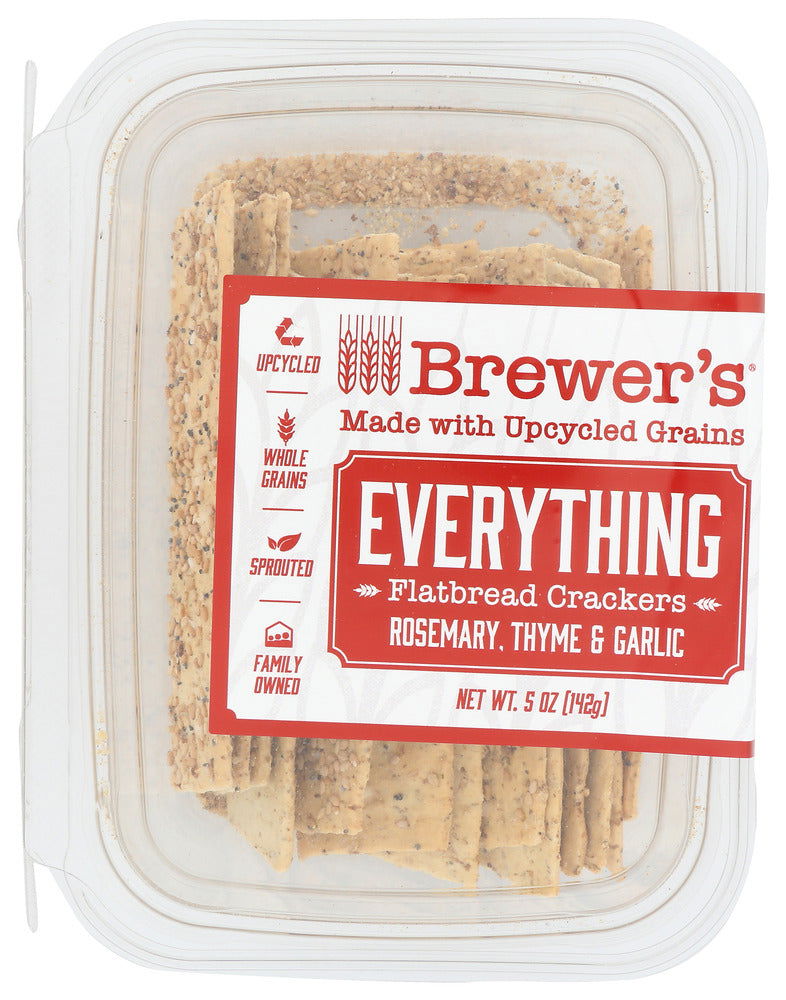 BREWERS CRACKERS: Flatbreads Everything, 5 oz - #tag1# - #tag2#