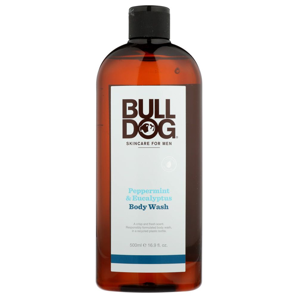 BULLDOG: Peppermint Eucalyptus Body Wash, 16.9 fo - #tag1# - #tag2#