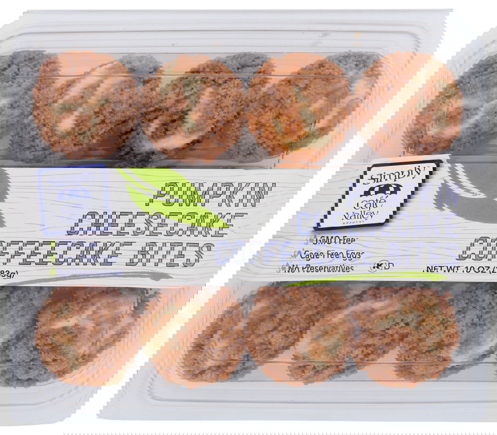 CAFE VALLEY: Cake Coffee Bites Pmpkin, 12 pk - #tag1# - #tag2#