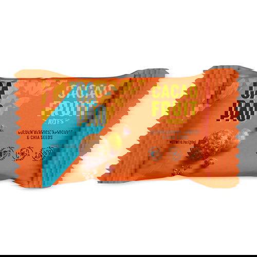 CAPAO: Golden Berries Apricot & Chia Seeds Cacao Fruit Bites, 0.7 oz - #tag1# - #tag2#