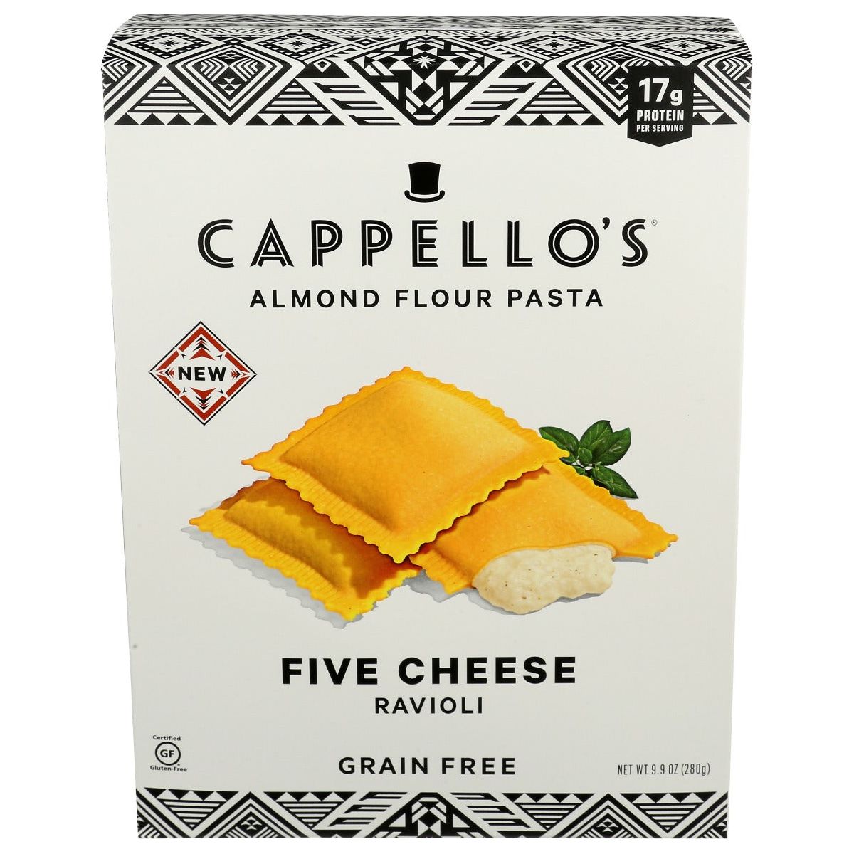 CAPPELLOS: Five Cheese Ravioli, 9.9 oz - #tag1# - #tag2#
