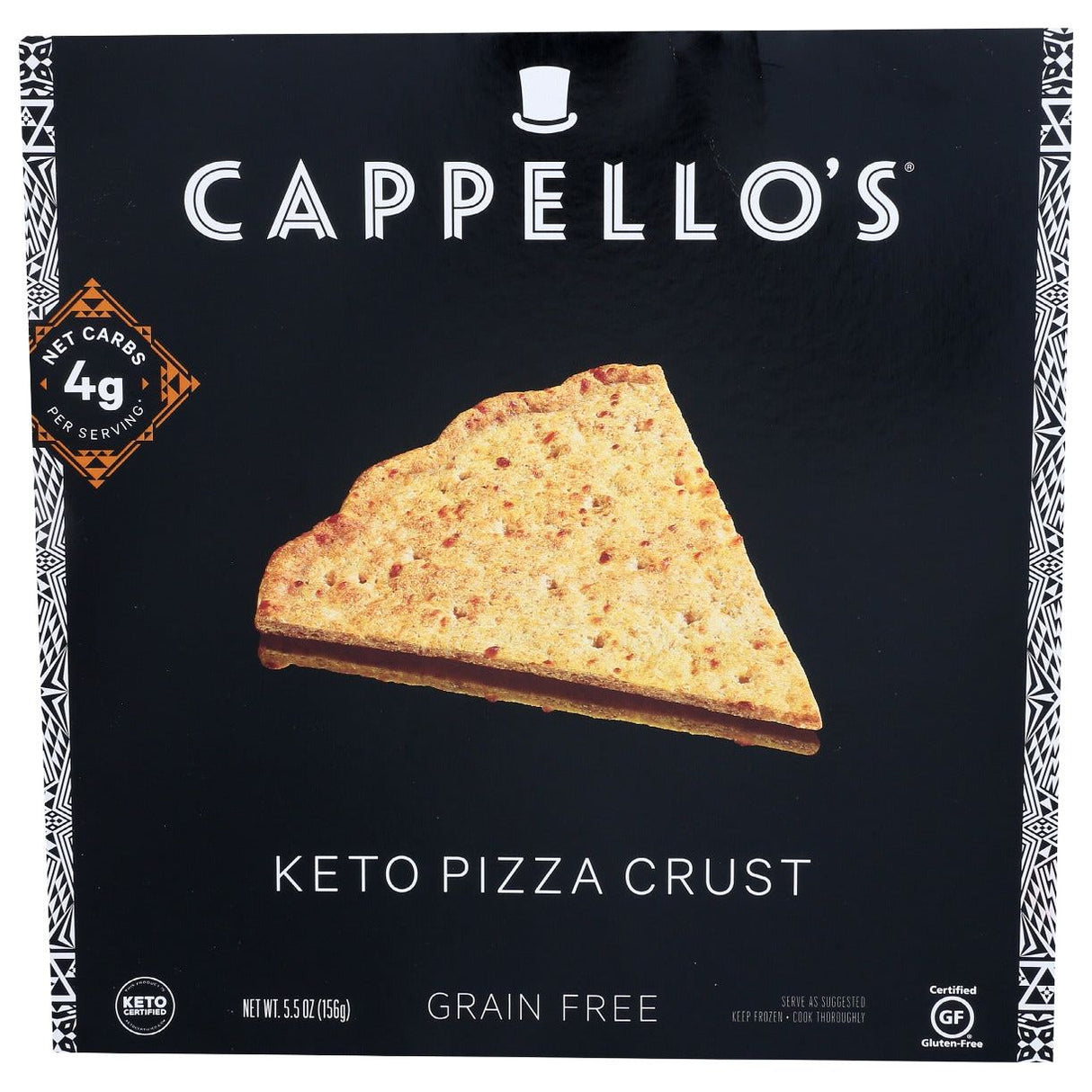 CAPPELLOS: Pizza Crust Keto, 5.5 oz - #tag1# - #tag2#