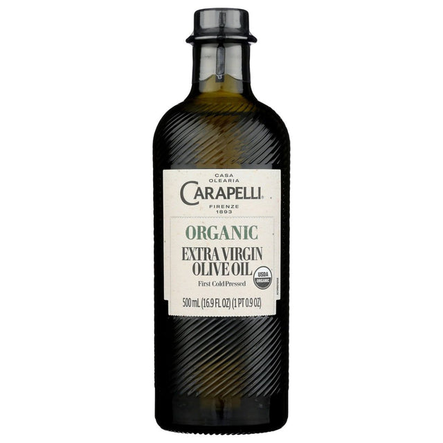 CARAPELLI: Extra Virgin Olive Oil Organic, 500 ml - #tag1# - #tag2#