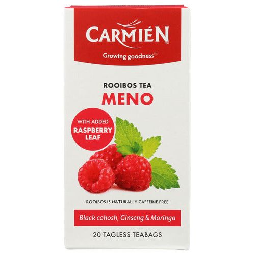 CARMIEN: Tea Meno Rooibos W Raspberry L, 50 GM - #tag1# - #tag2#