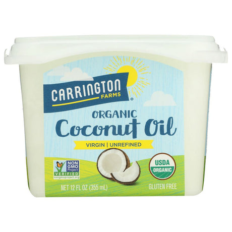 CARRINGTON FARMS: Organic Virgin Coconut Oil, 12 oz - #tag1# - #tag2#