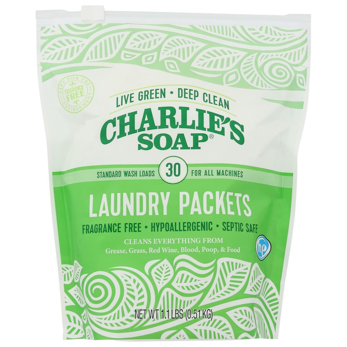 CHARLIES SOAP: Laundry Packets, 30 pc - #tag1# - #tag2#
