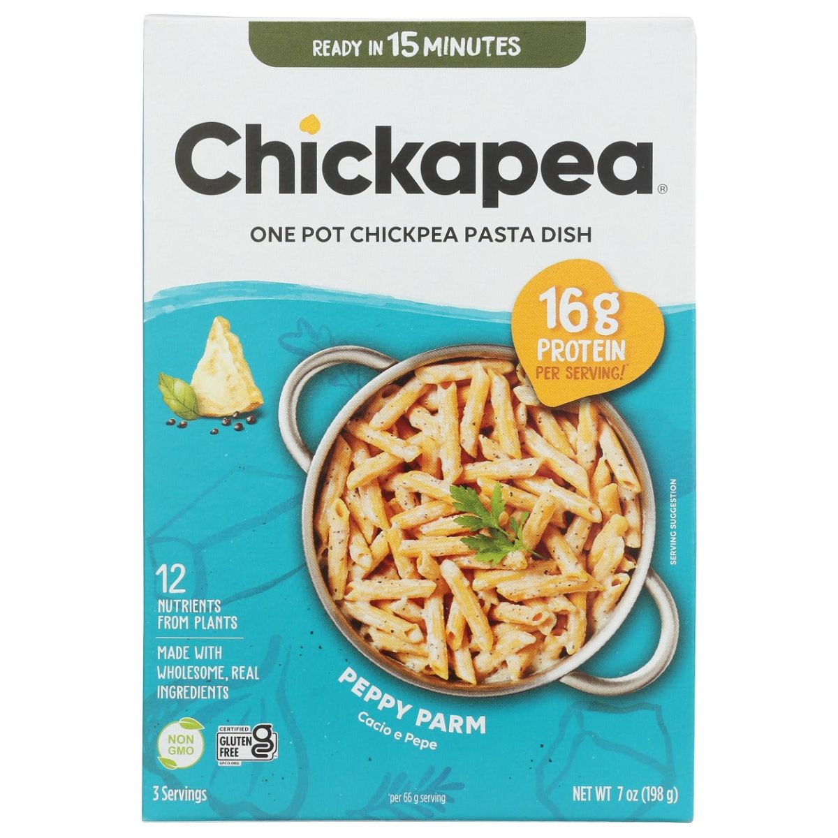 CHICKAPEA: Pasta Dish Cacio E Pepe, 7 oz - #tag1# - #tag2#