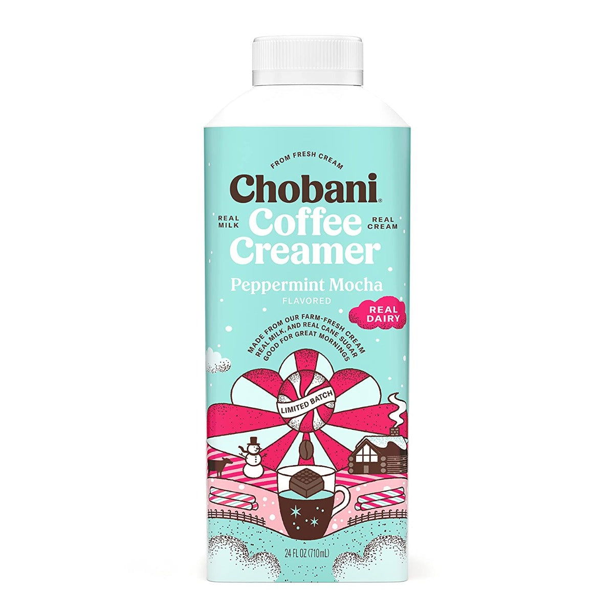 CHOBANI: Creamer Peppermint Mocha, 24 oz - #tag1# - #tag2#