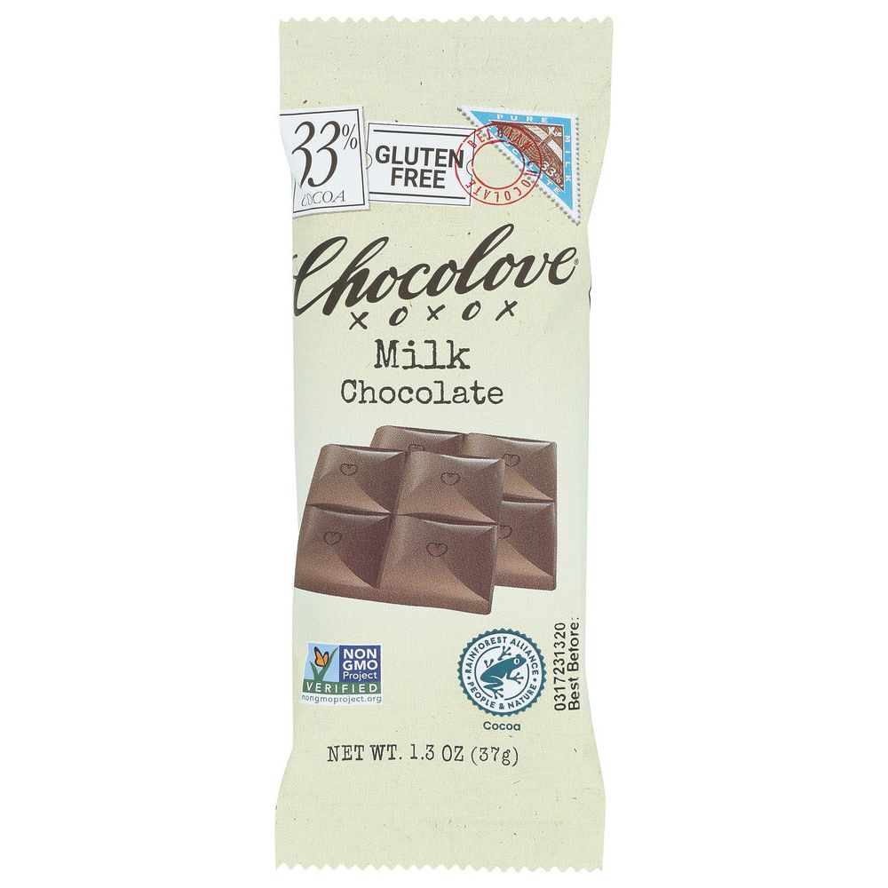 CHOCOLOVE: Mini Milk Chocolate Bar Original, 1.3 oz - #tag1# - #tag2#