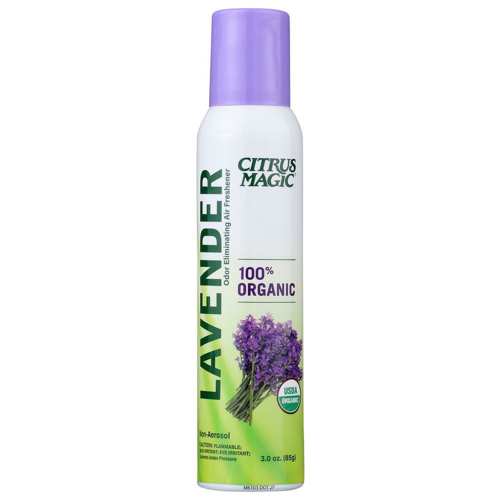 CITRUS MAGIC: Organic Air Freshener Spray Lavender Eucalyptus, 3.5 oz - Sunshine Co Op. - #tag1# - #tag2# - #tag3# - #tag4#