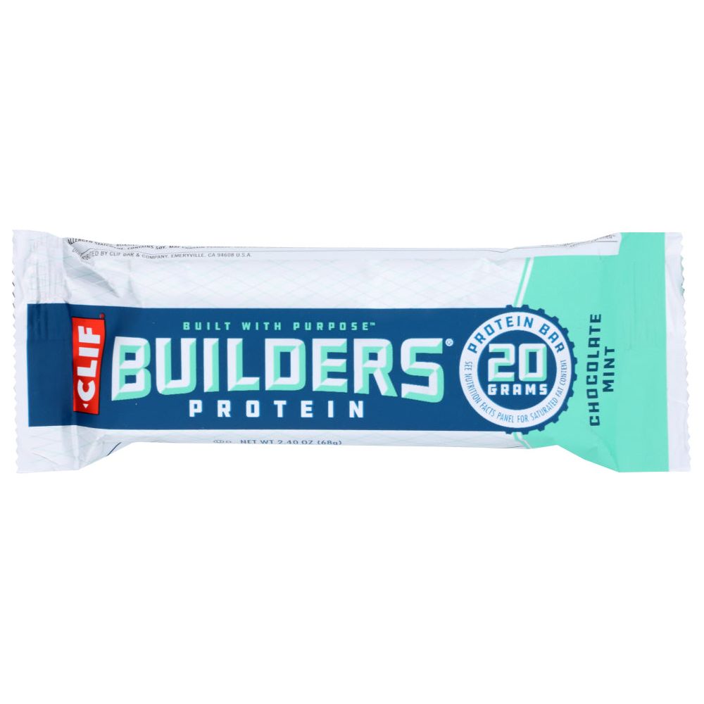CLIF BUILDER: Protein Bar Chocolate Mint, 2.4 oz - #tag1# - #tag2#