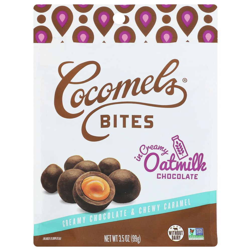COCOMELS: Bites Choc Oatmlk, 3.5 OZ - #tag1# - #tag2#