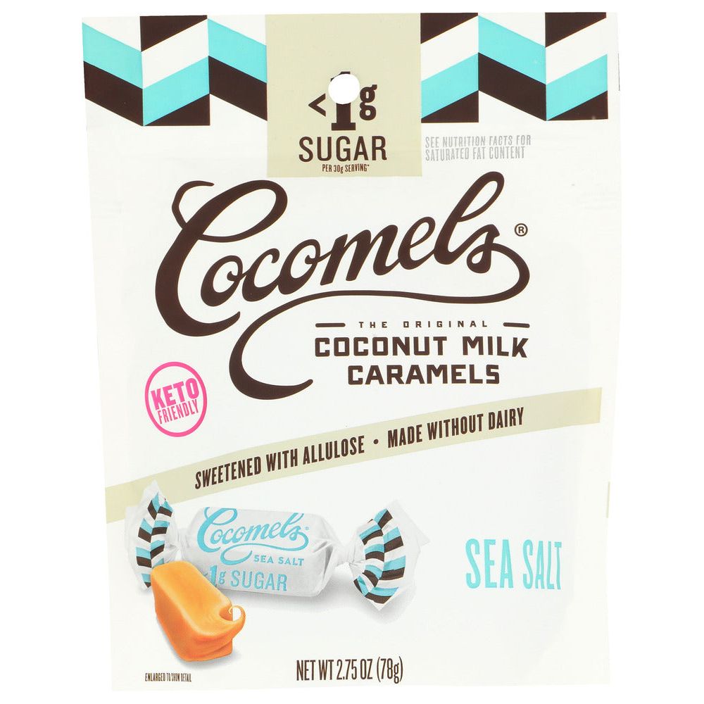 COCOMELS: Caramels Mlk Ccnt Sf Org, 2.75 OZ - #tag1# - #tag2#