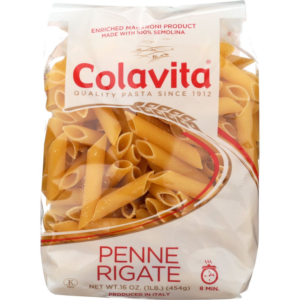 COLAVITA: Pasta Penne Rigate, 1 LB - #tag1# - #tag2#