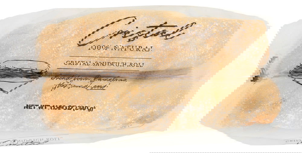 CRISTAL: Sandwich Rolls Sliced, 11.99 oz - #tag1# - #tag2#