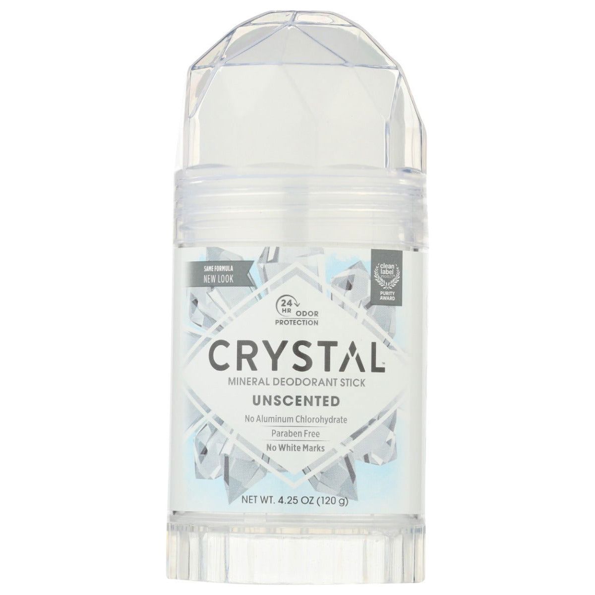 CRYSTAL BODY DEODORANT: Stick, 4.25 oz - Sunshine Co Op. - #tag1# - #tag2# - #tag3# - #tag4#