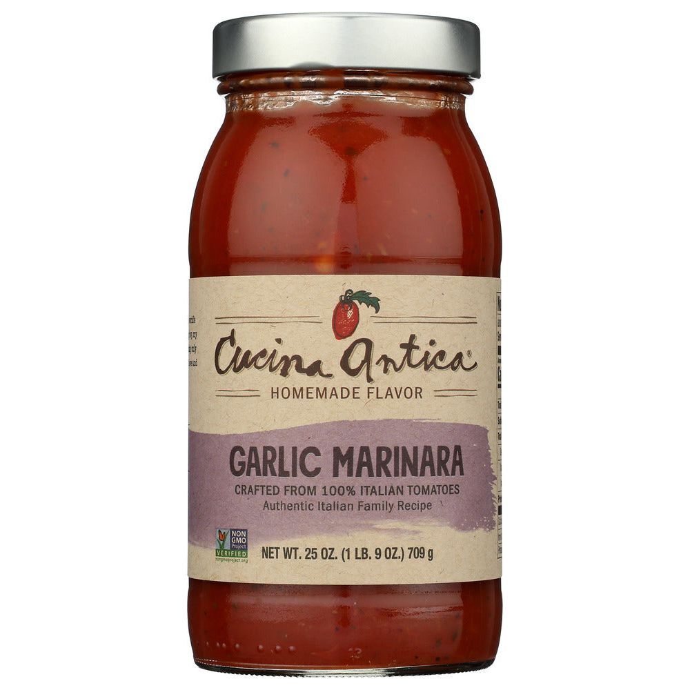CUCINA ANTICA: Garlic Marinara Sauce, 25 oz - #tag1# - #tag2#