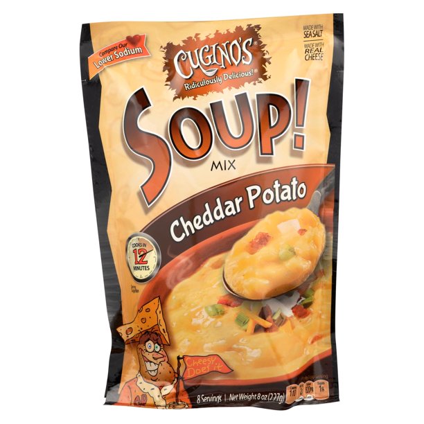CUGINOS: Mix Soup Cheddar Potato, 8 oz - #tag1# - #tag2#