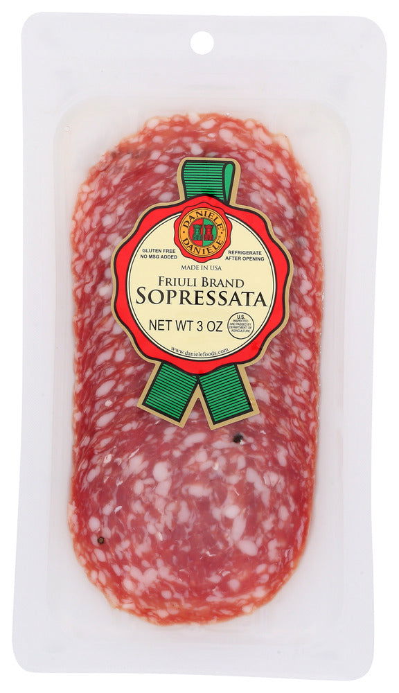 DANIELE: Sopressata Swt Sliced, 3 oz - #tag1# - #tag2#