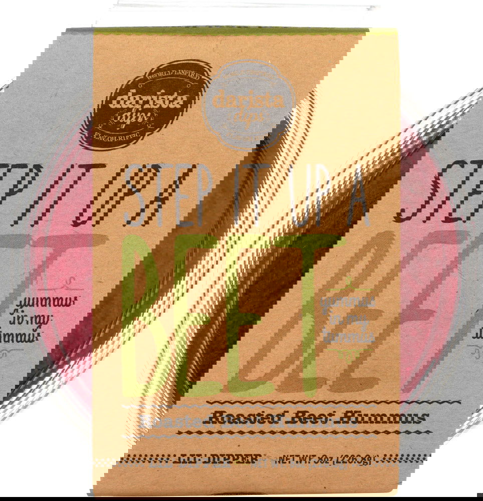 DARISTA DIPS: Roasted Beet Hummus, 8 oz - #tag1# - #tag2#