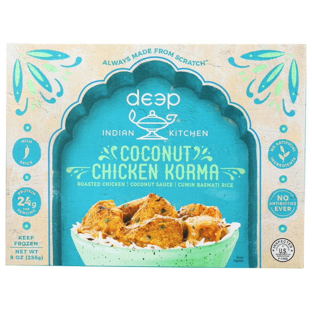 DEEP INDIAN KITCHEN: Coconut Chicken Korma, 9 oz - #tag1# - #tag2#
