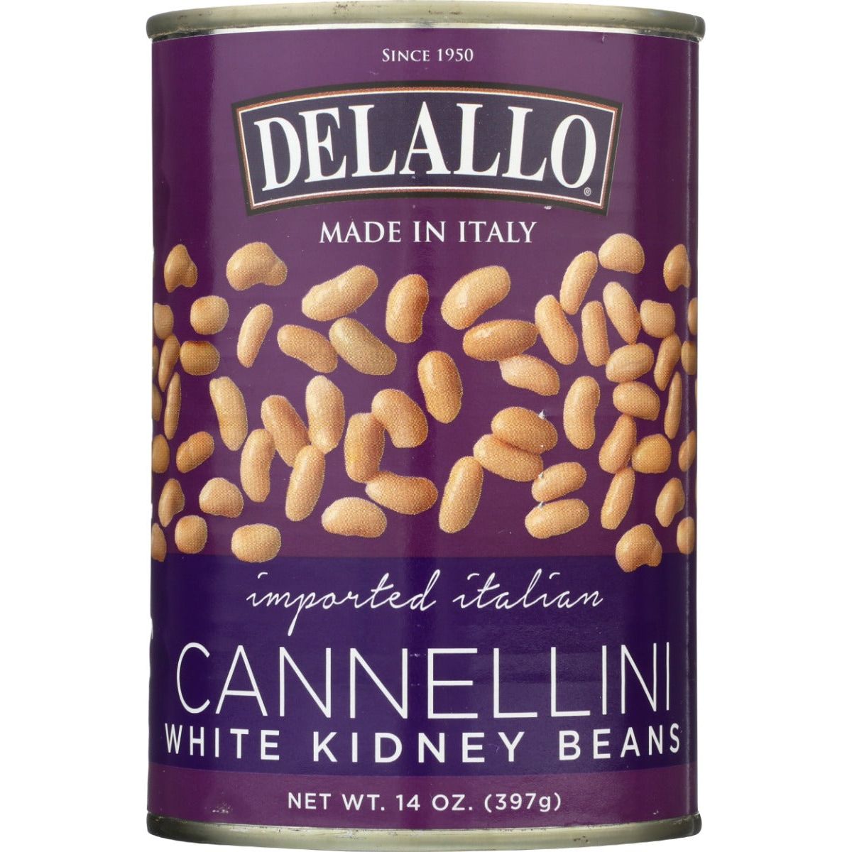 DELALLO: Bean Cannellini, 14 oz - #tag1# - #tag2#