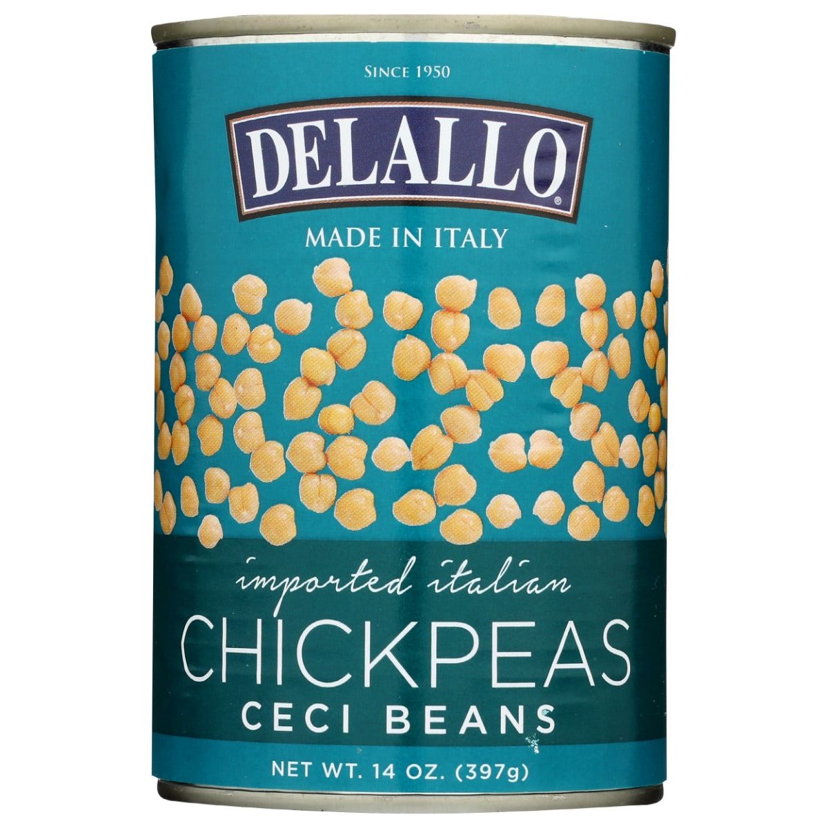 DELALLO: Bean chick Peas, 14 oz - #tag1# - #tag2#