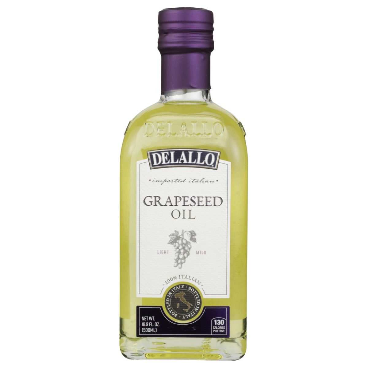 DELALLO: Grapeseed Oil, 16.9 oz - #tag1# - #tag2#