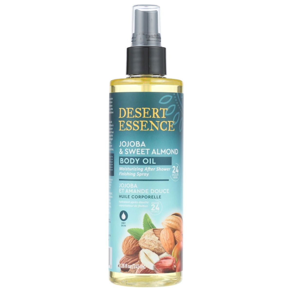 DESERT ESSENCE: Jojoba and Sweet Almond Body Oil Spray, 8.28 fo - Sunshine Co Op. - #tag1# - #tag2# - #tag3# - #tag4#