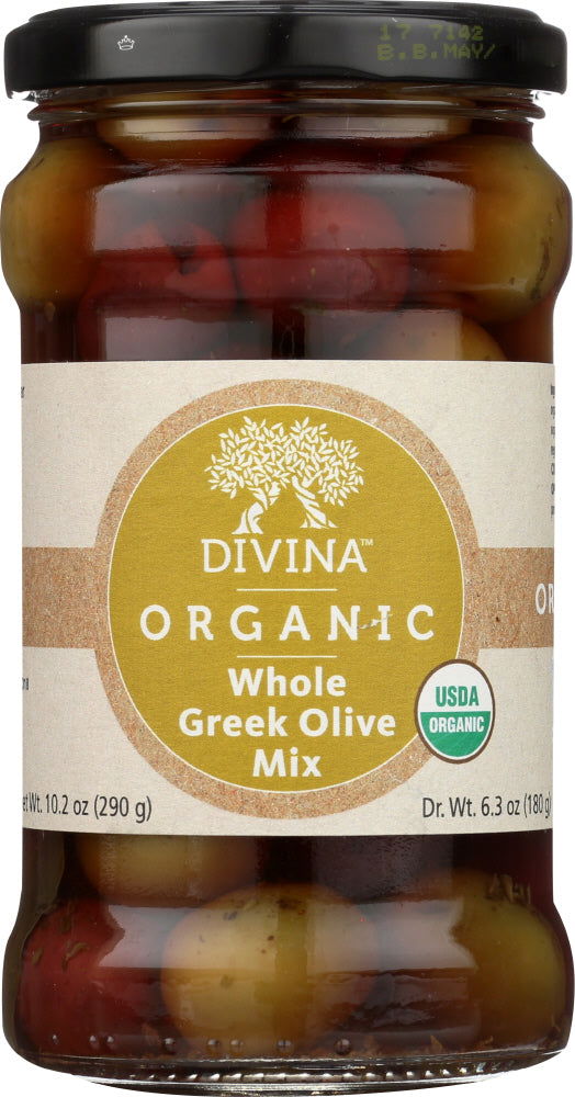 DIVINA: Olive Mix Greek Org, 6.36 oz - #tag1# - #tag2#