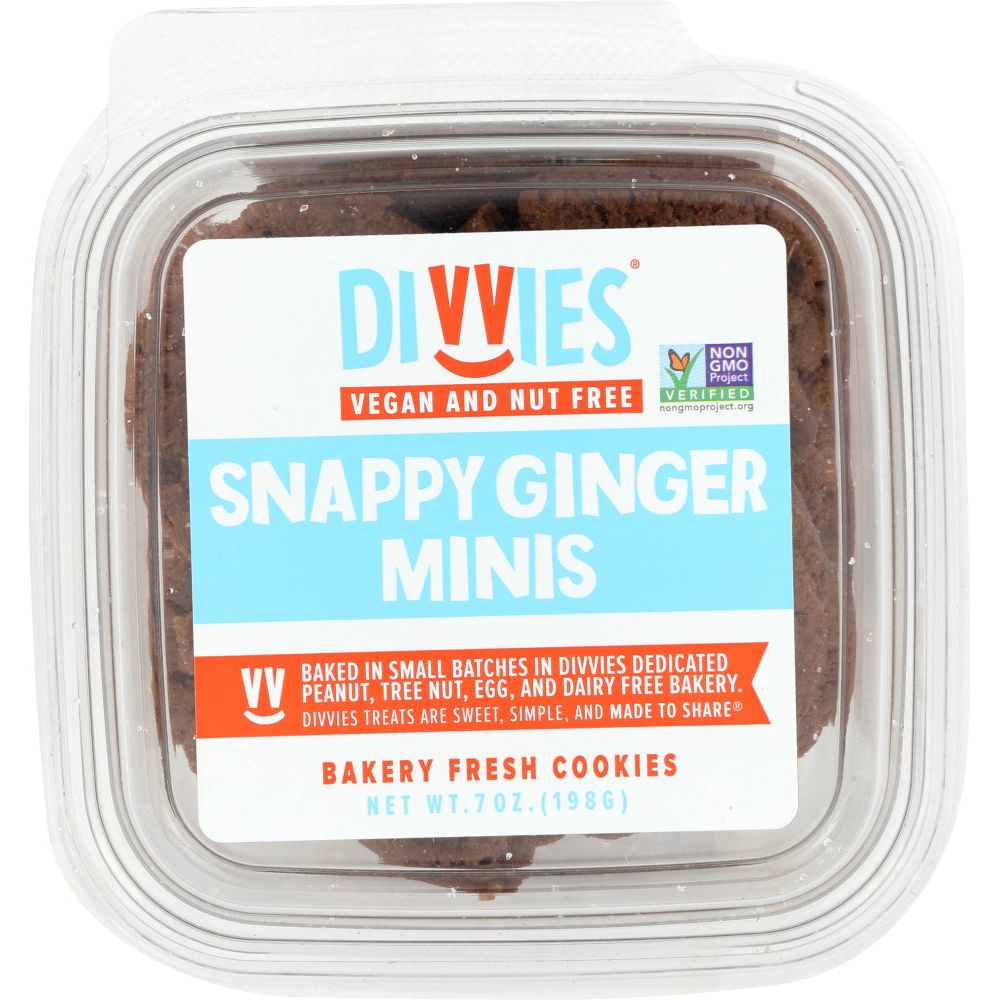 DIVVIES: Snappy Ginger Minis Cookies, 6 oz - #tag1# - #tag2#