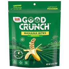 DOLE: Banana Dried Crunch, 2.5 oz - #tag1# - #tag2#